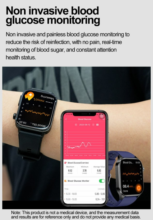 New ET580 Smartwatch - Red