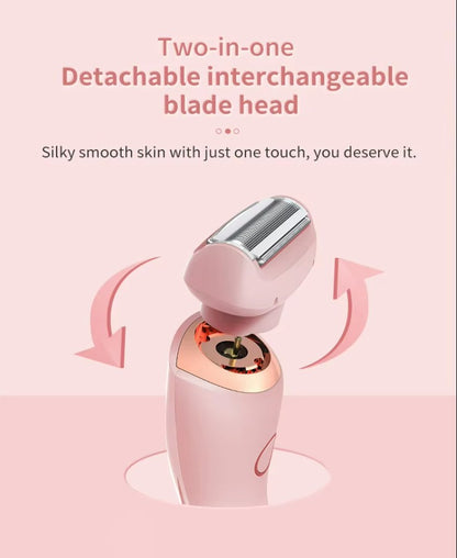 Dual Headed Shaving Device for Women