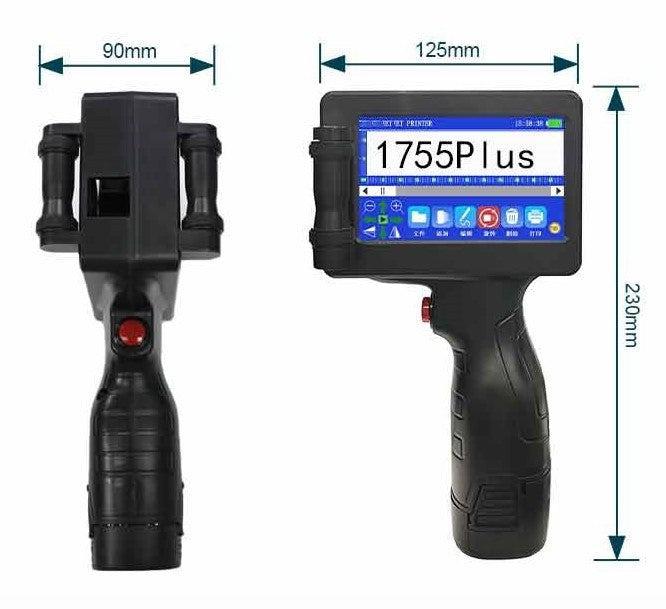 Yaomatec 1755 Intelligent Handheld Inkjet Printer