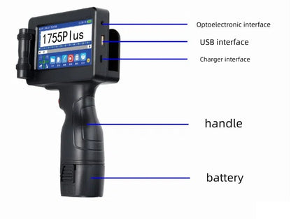 Yaomatec 1755 Intelligent Handheld Inkjet Printer