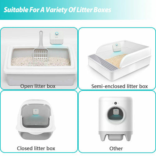 Slim Katreuk Suiweraar vir Katbak Reukverwyderaar Honde Lugsuiweraar